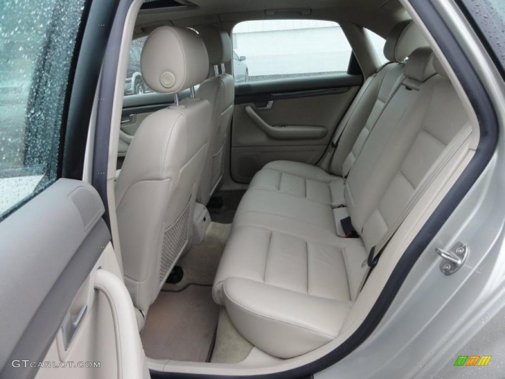2004 A4 1.8T quattro Sedan - Champagne Metallic / Beige photo #26