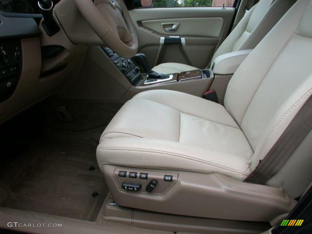 2008 XC90 3.2 - Titanium Gray Metallic / Sandstone photo #16