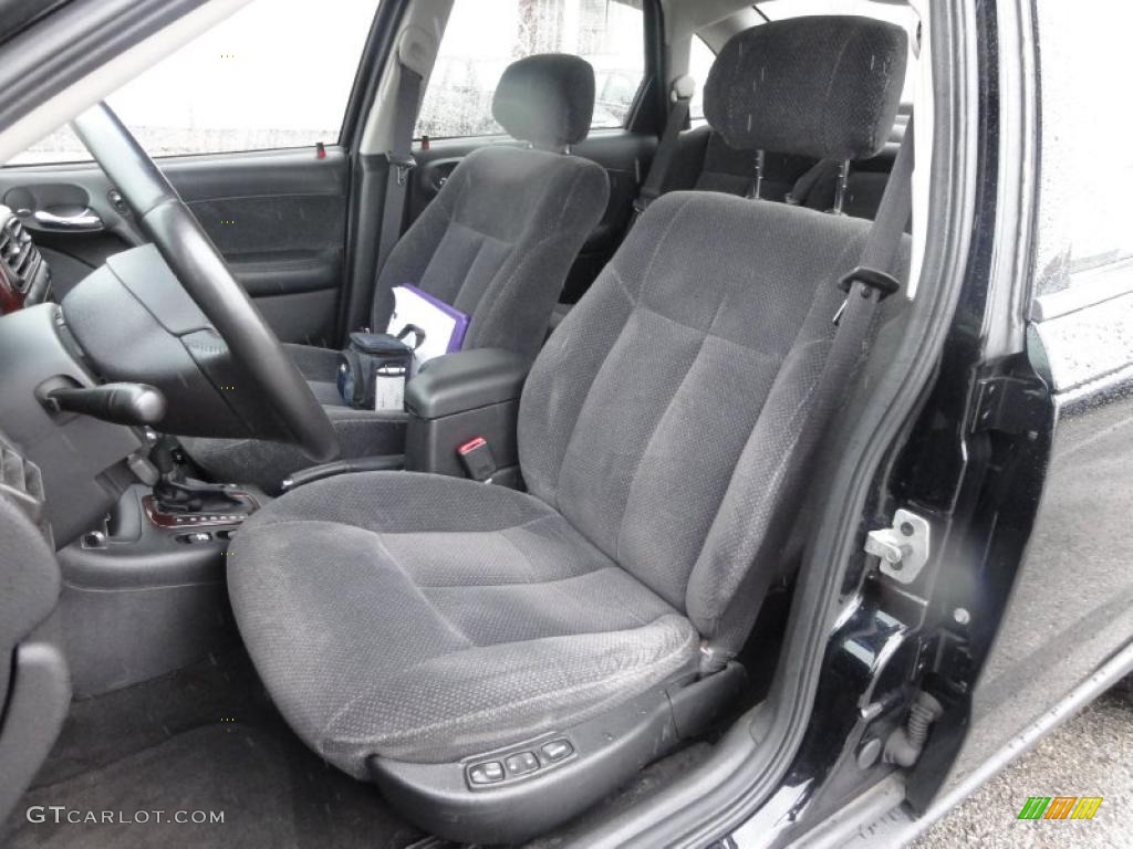 Black Interior 2002 Saturn L Series L300 Sedan Photo #49442437