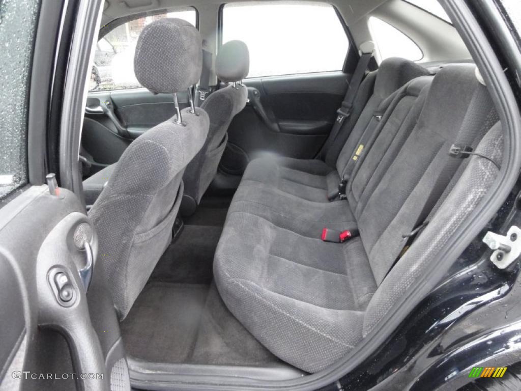 Black Interior 2002 Saturn L Series L300 Sedan Photo #49442557