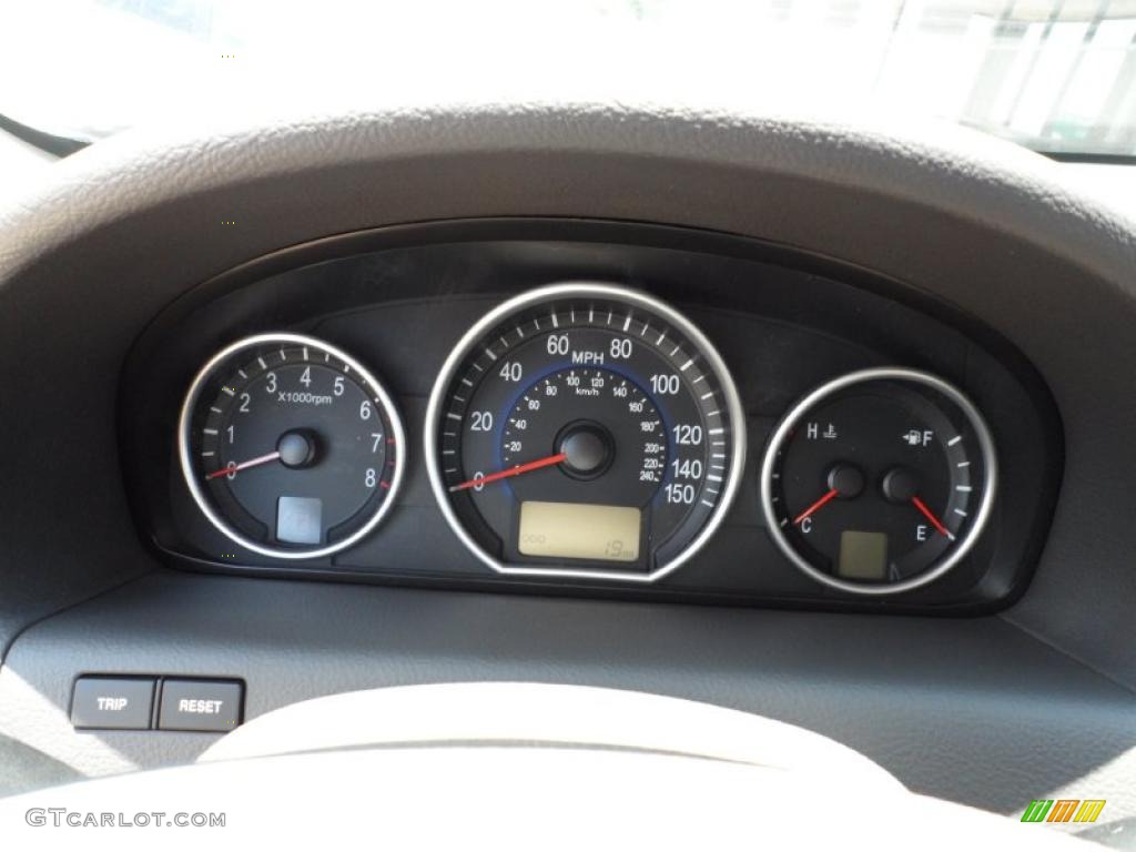 2011 Hyundai Veracruz Limited Gauges Photo #49444126