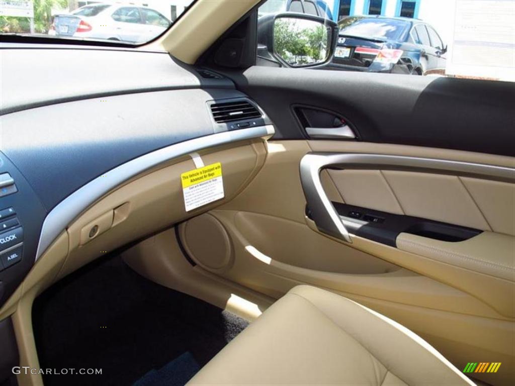 Ivory Interior 2011 Honda Accord EX-L V6 Coupe Photo #49447147