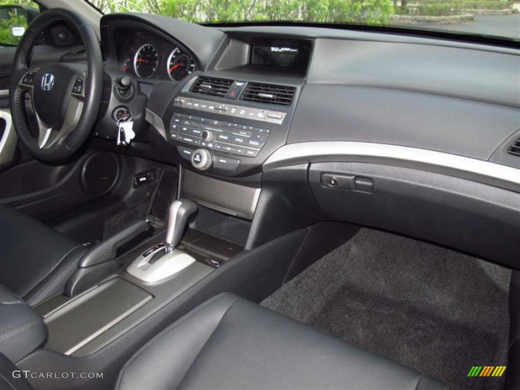 Black Interior 2011 Honda Accord EX-L Coupe Photo #49447420