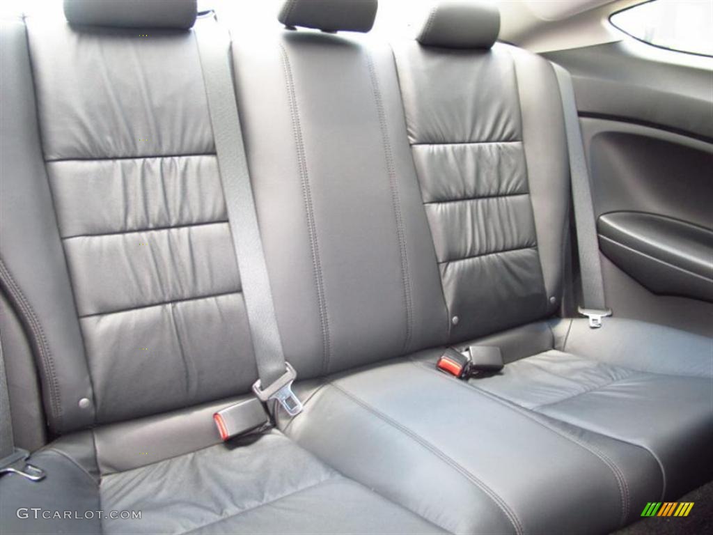 Black Interior 2011 Honda Accord EX-L Coupe Photo #49447480