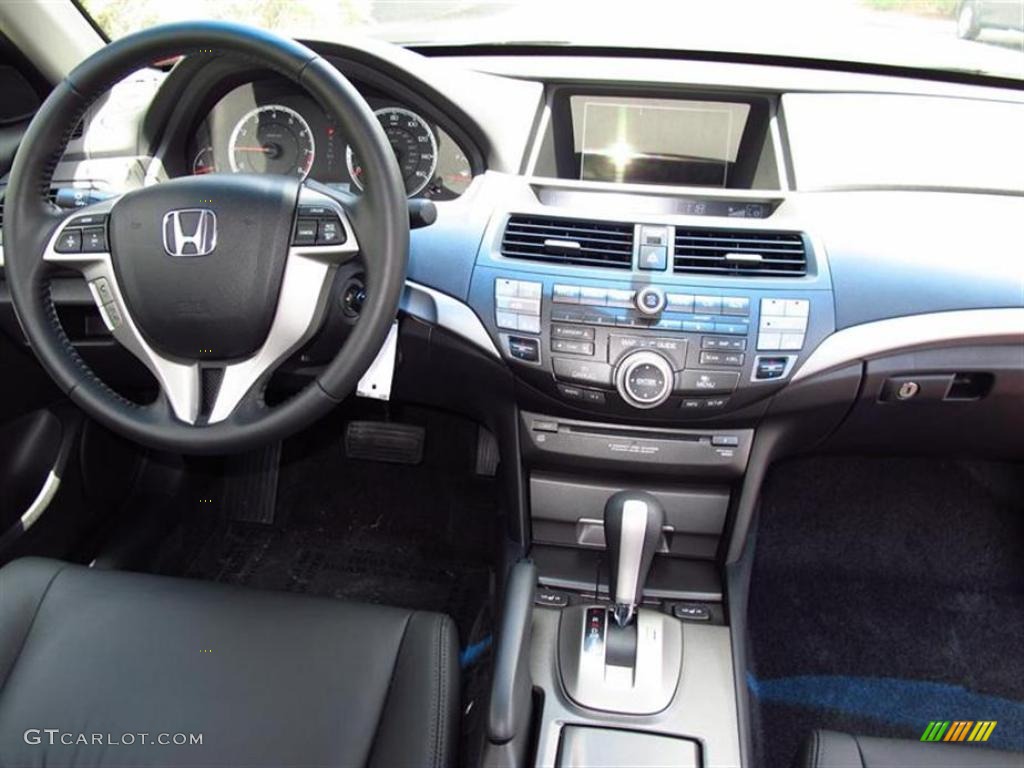 Black Interior 2011 Honda Accord EX-L Coupe Photo #49447573