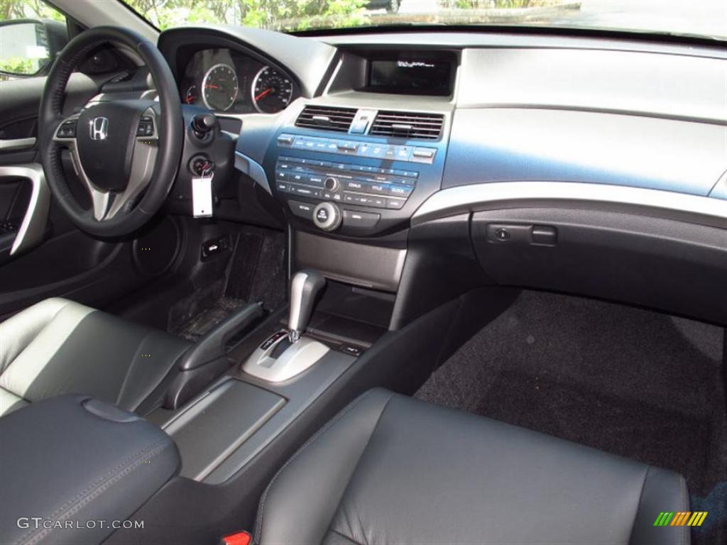 Black Interior 2011 Honda Accord EX-L Coupe Photo #49447735