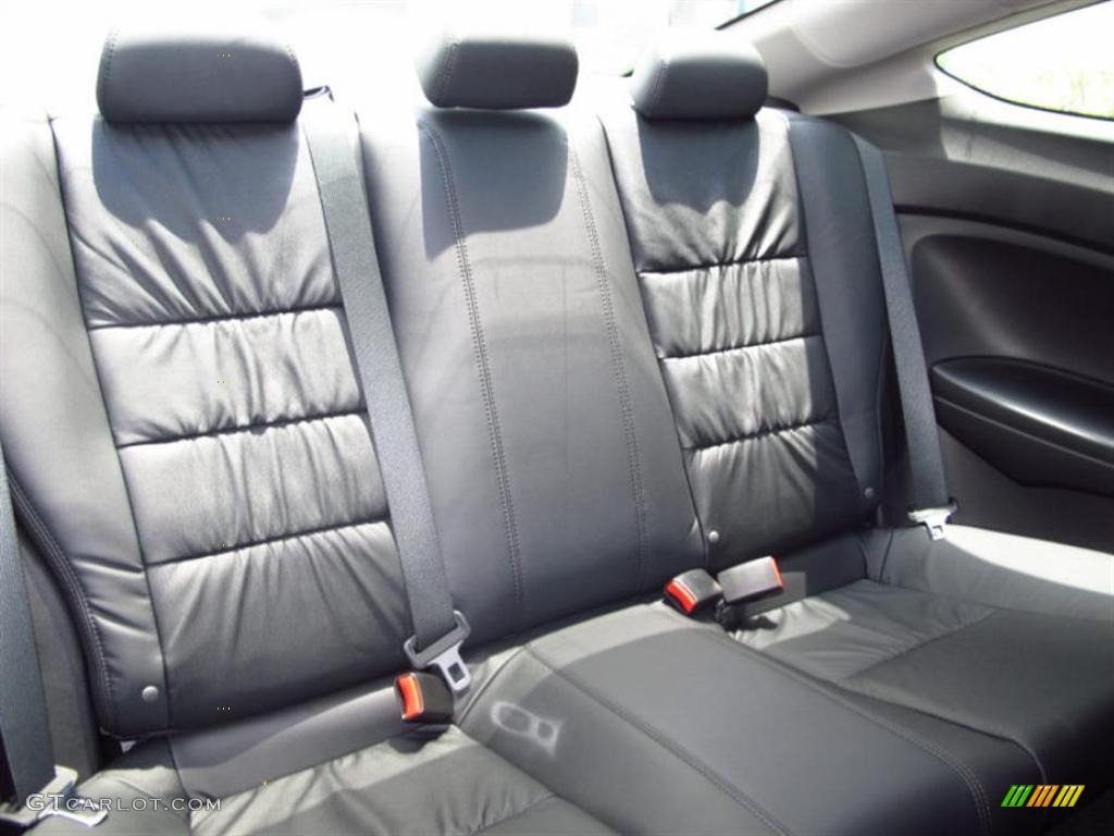 Black Interior 2011 Honda Accord EX-L Coupe Photo #49447795
