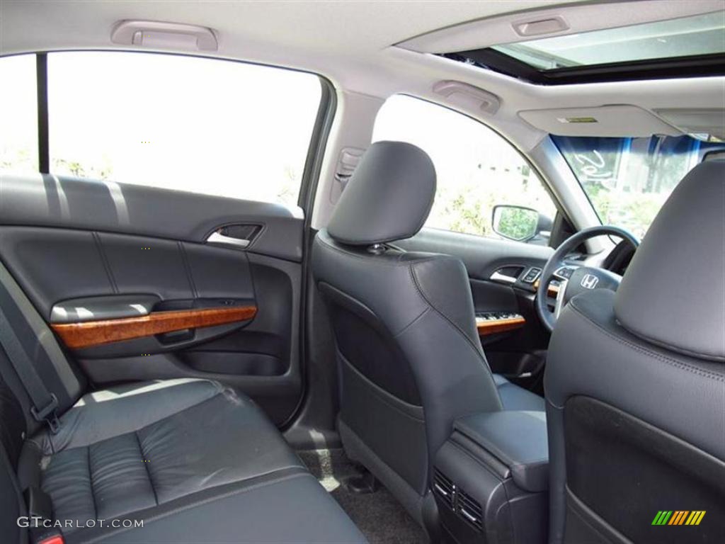2011 Accord EX-L V6 Sedan - Celestial Blue Metallic / Black photo #8