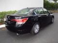 2011 Crystal Black Pearl Honda Accord EX-L V6 Sedan  photo #3