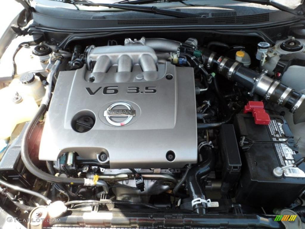 2006 Nissan Altima 3.5 SE-R Engine Photos
