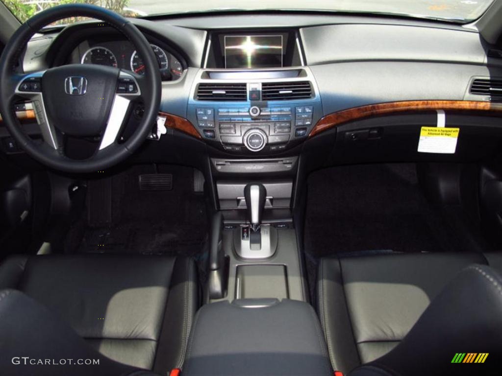 2011 Accord EX-L V6 Sedan - Celestial Blue Metallic / Black photo #4