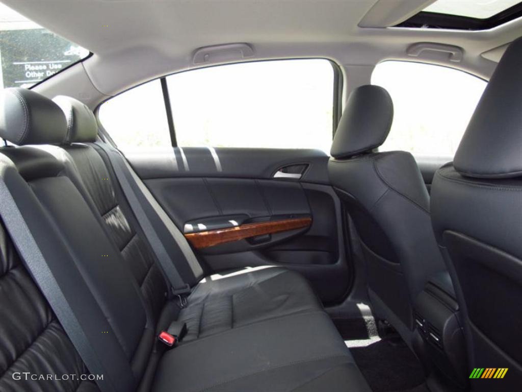 2011 Accord EX-L V6 Sedan - Celestial Blue Metallic / Black photo #8