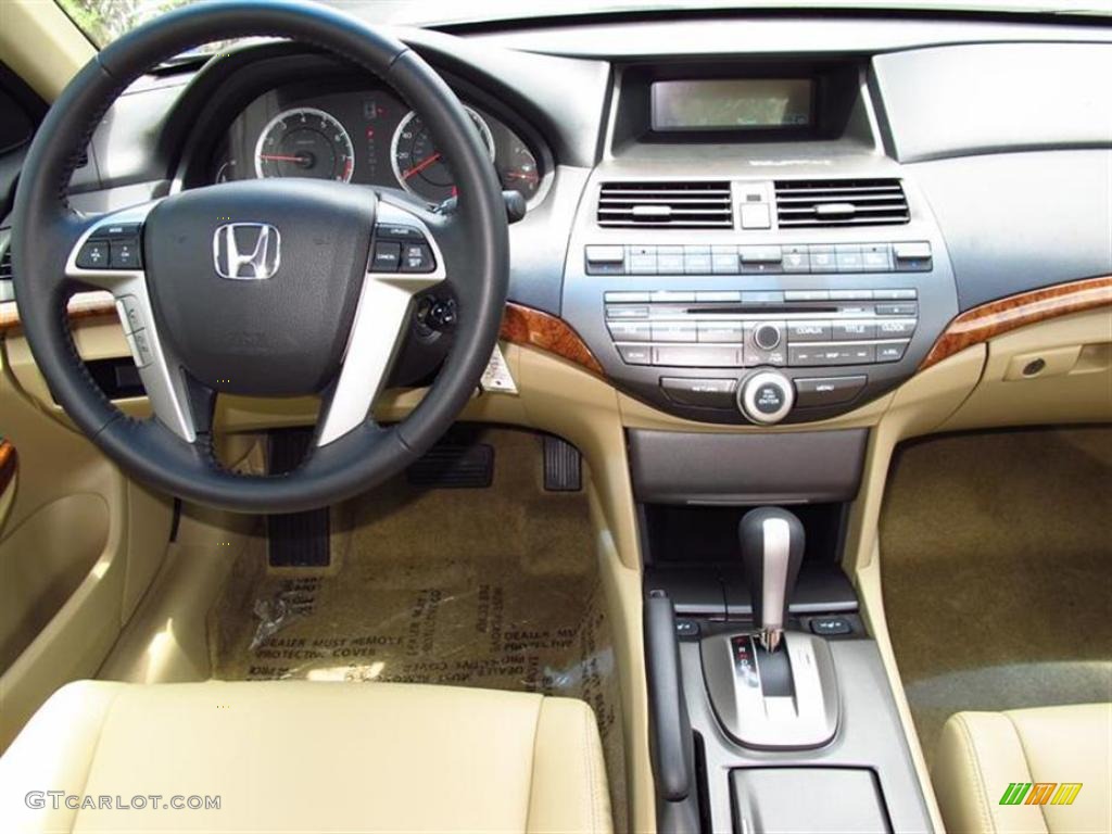 2011 Accord EX-L Sedan - Dark Amber Metallic / Ivory photo #4