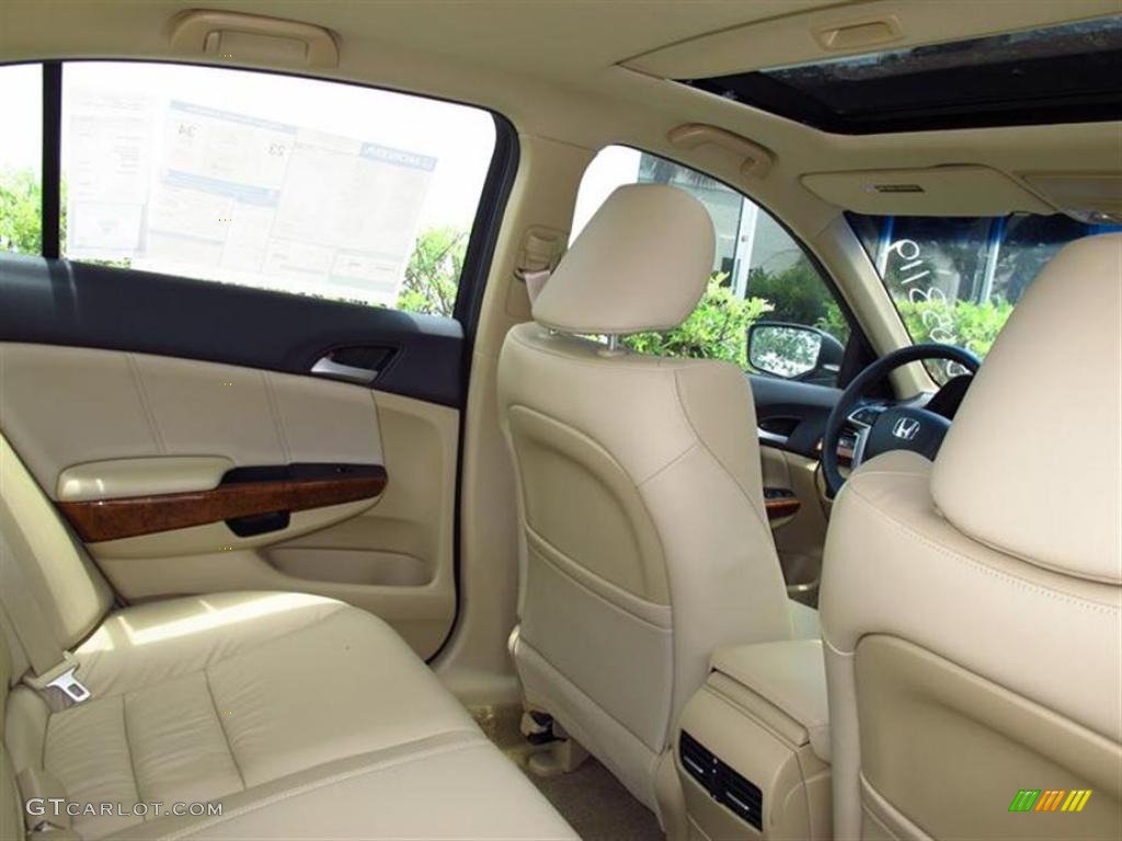 2011 Accord EX-L Sedan - Dark Amber Metallic / Ivory photo #8