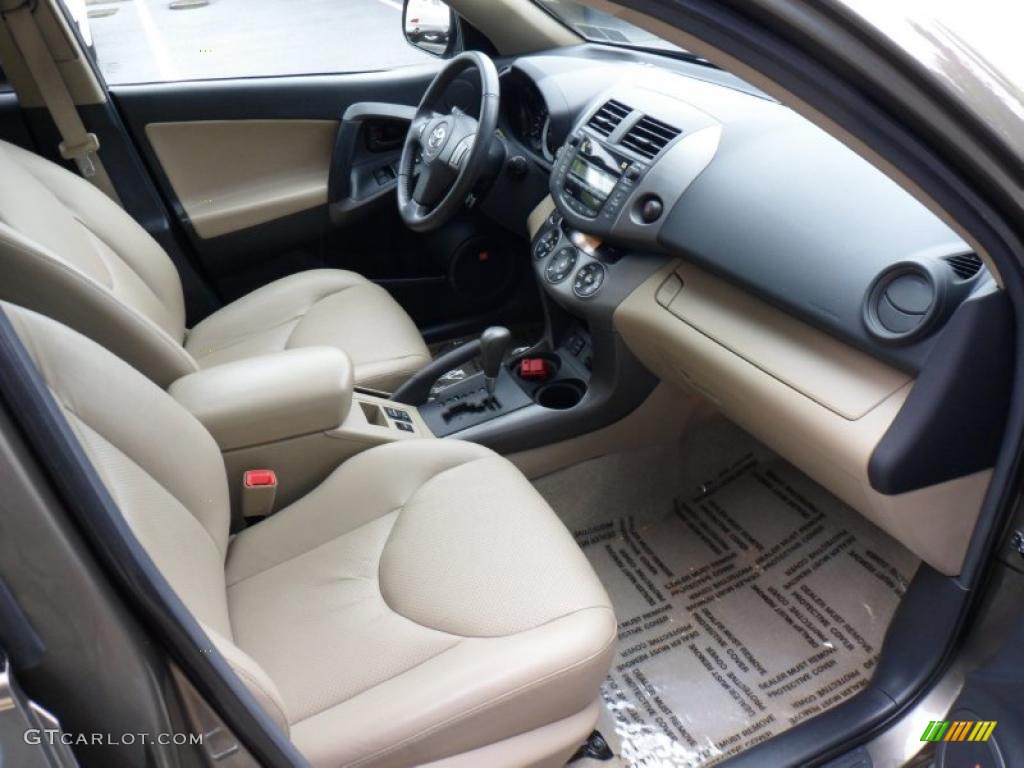 Sand Beige Interior 2009 Toyota RAV4 Limited V6 4WD Photo #49449496