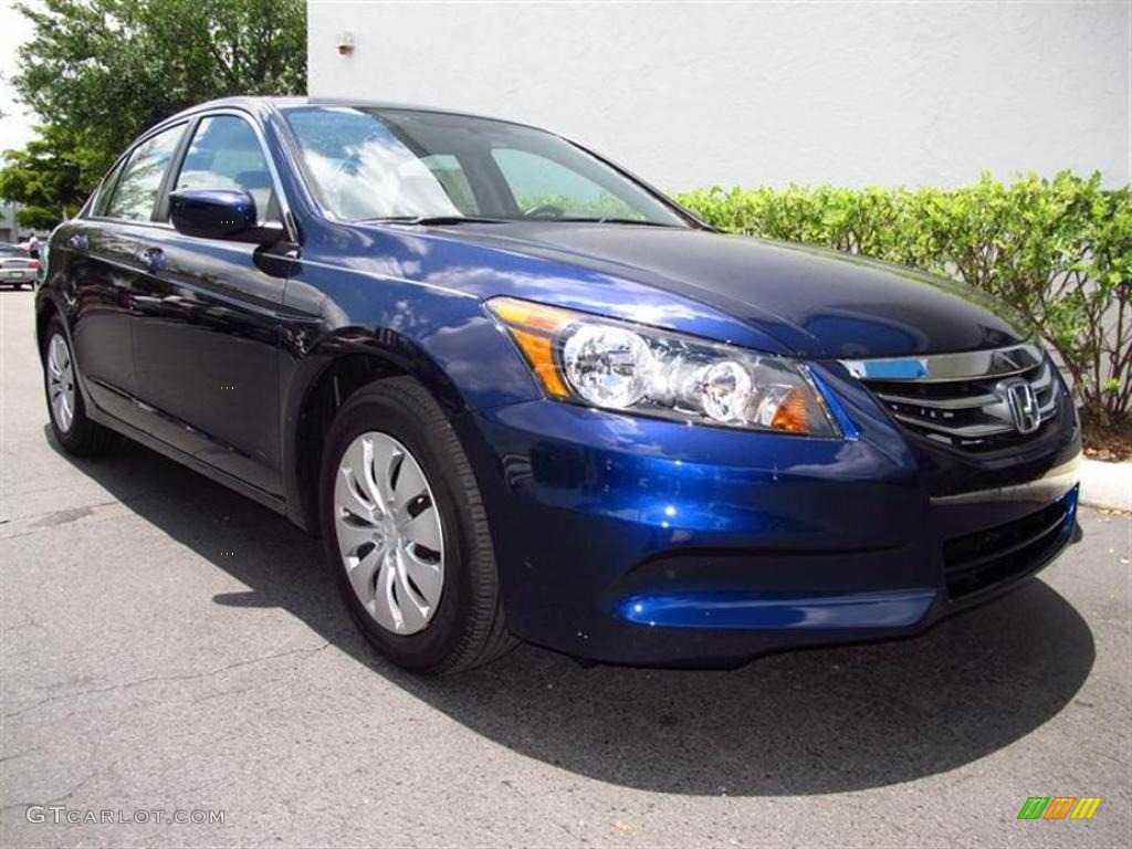 Royal Blue Pearl 2011 Honda Accord LX Sedan Exterior Photo #49449553
