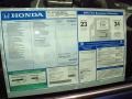 2011 Honda Accord LX Sedan Window Sticker