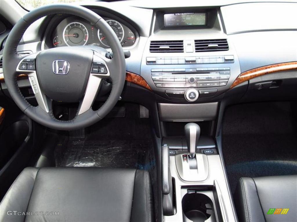 2011 Accord EX-L Sedan - Celestial Blue Metallic / Black photo #4