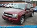 2005 Majestic Red Metallic Chevrolet TrailBlazer LS 4x4  photo #18