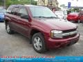 2005 Majestic Red Metallic Chevrolet TrailBlazer LS 4x4  photo #20