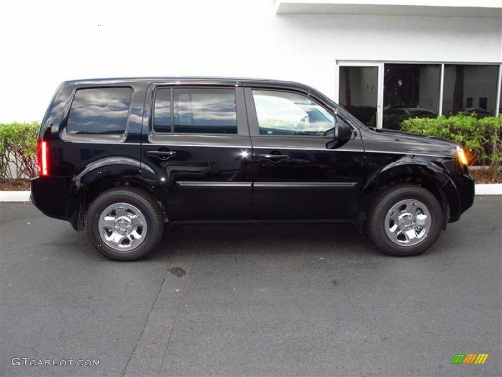 Crystal Black Pearl 2011 Honda Pilot LX Exterior Photo #49450777