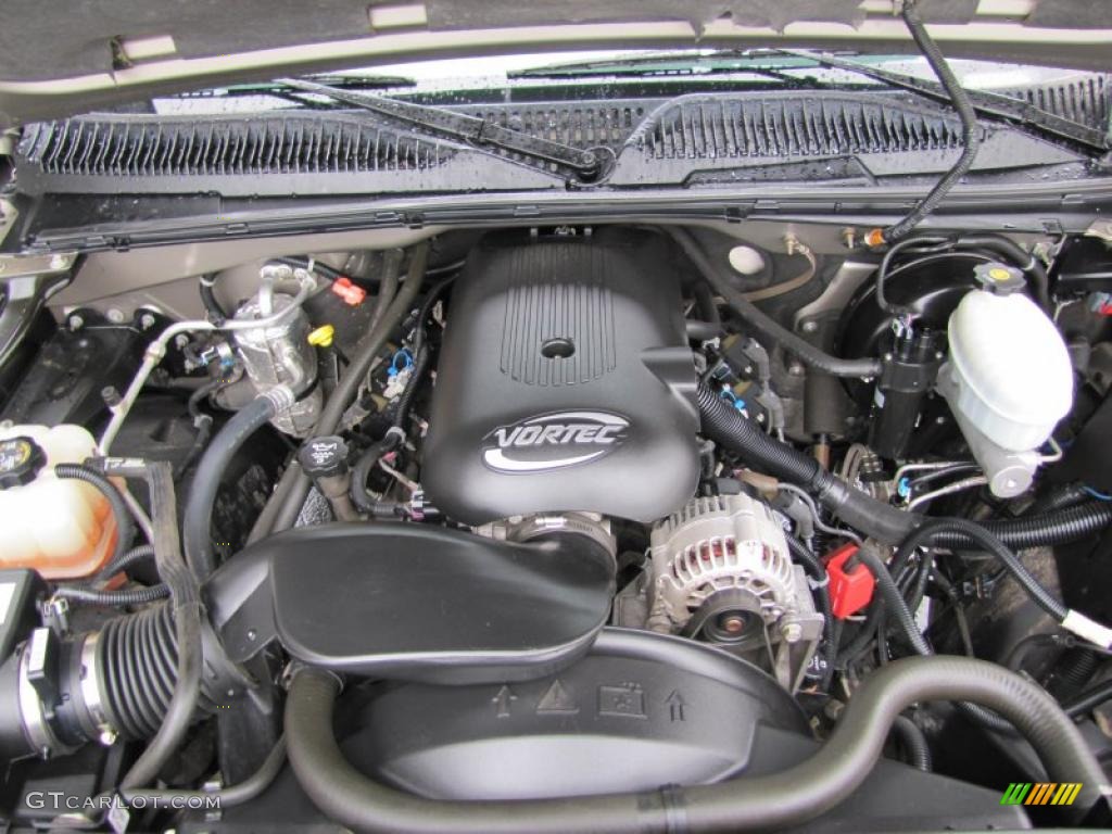 2003 GMC Sierra 1500 SLE Extended Cab 4x4 5.3 Liter OHV 16-Valve Vortec V8 Engine Photo #49450852