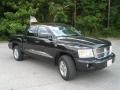 2010 Brilliant Black Crystal Pearl Dodge Dakota Laramie Crew Cab 4x4  photo #1