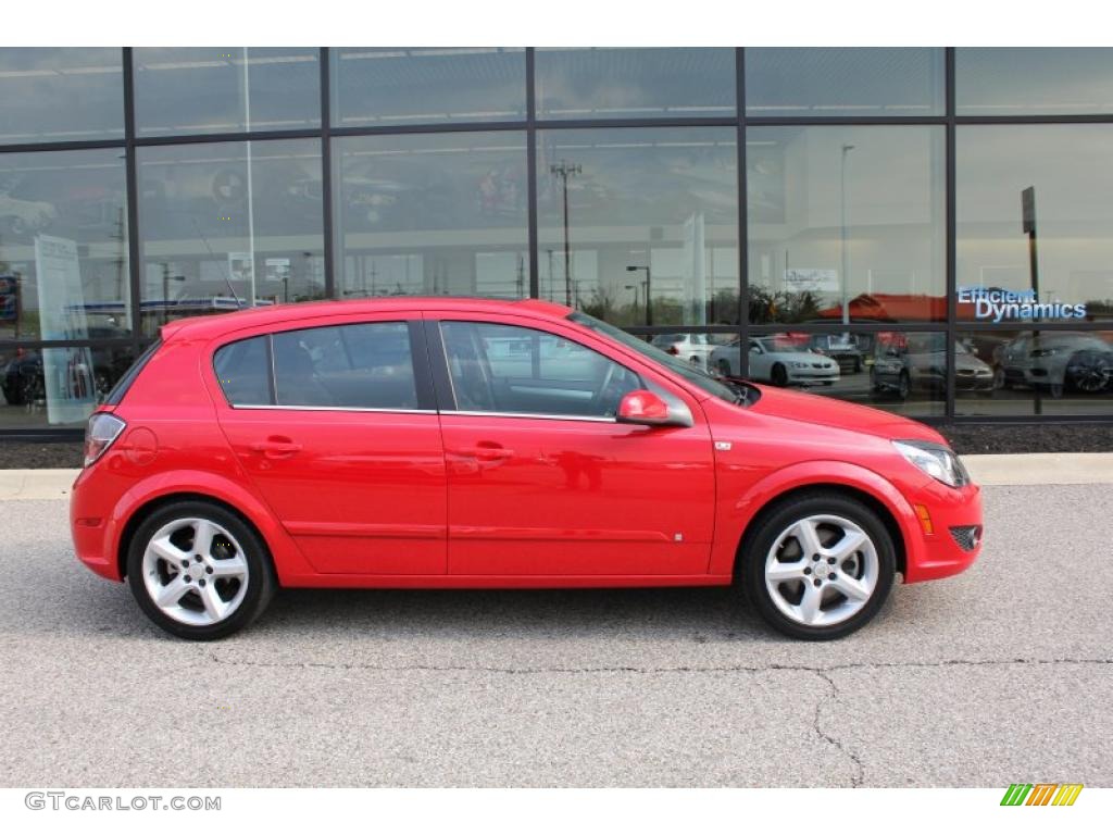 Salsa Red 2008 Saturn Astra XR Sedan Exterior Photo #49451731
