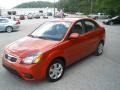 Tropical Red - Rio LX Sedan Photo No. 7