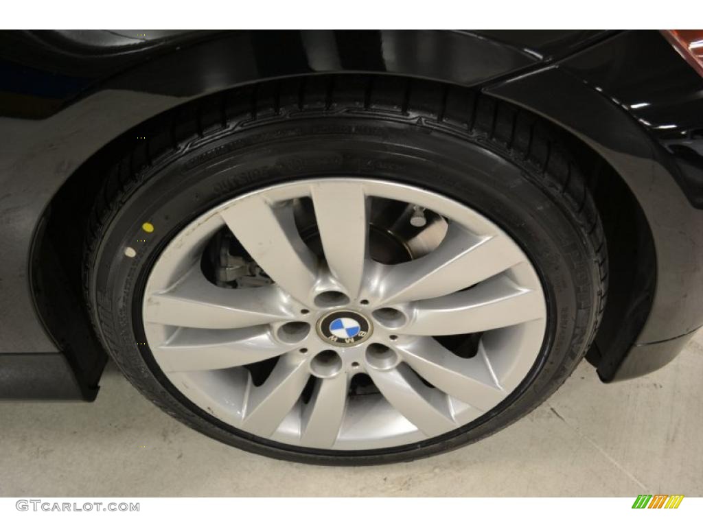 2008 3 Series 328i Sedan - Jet Black / Black photo #3