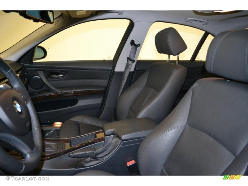 2008 3 Series 328i Sedan - Jet Black / Black photo #19