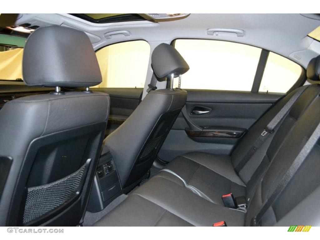 2008 3 Series 328i Sedan - Jet Black / Black photo #24