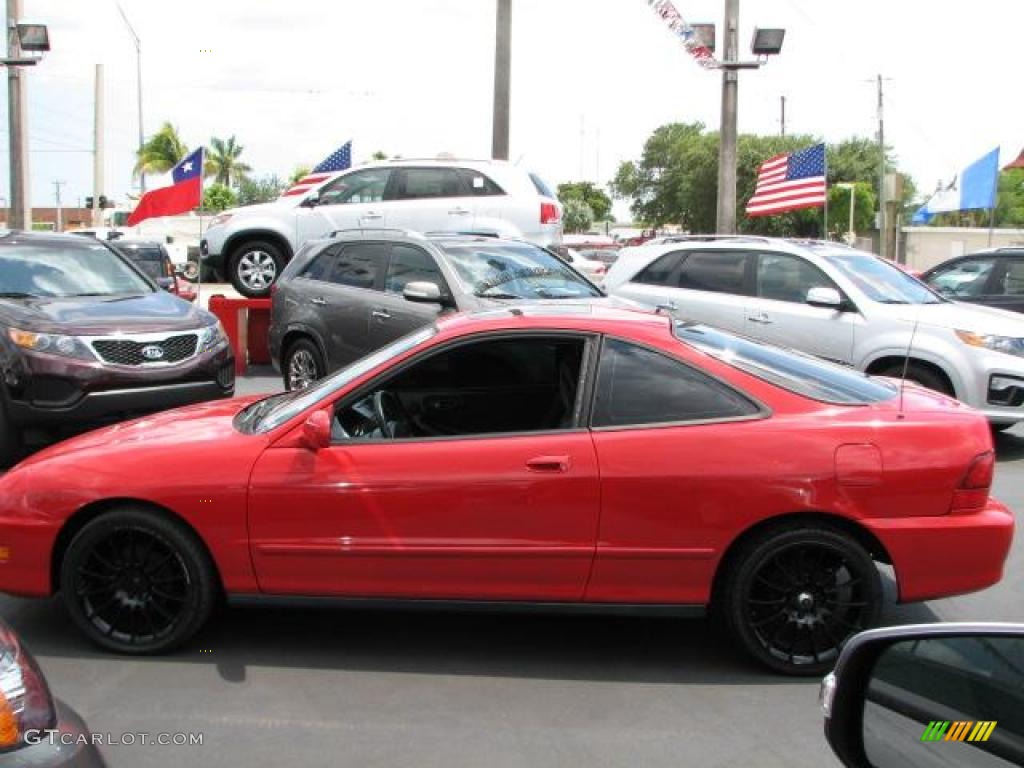 1999 Integra LS Coupe - Milano Red / Ebony photo #6