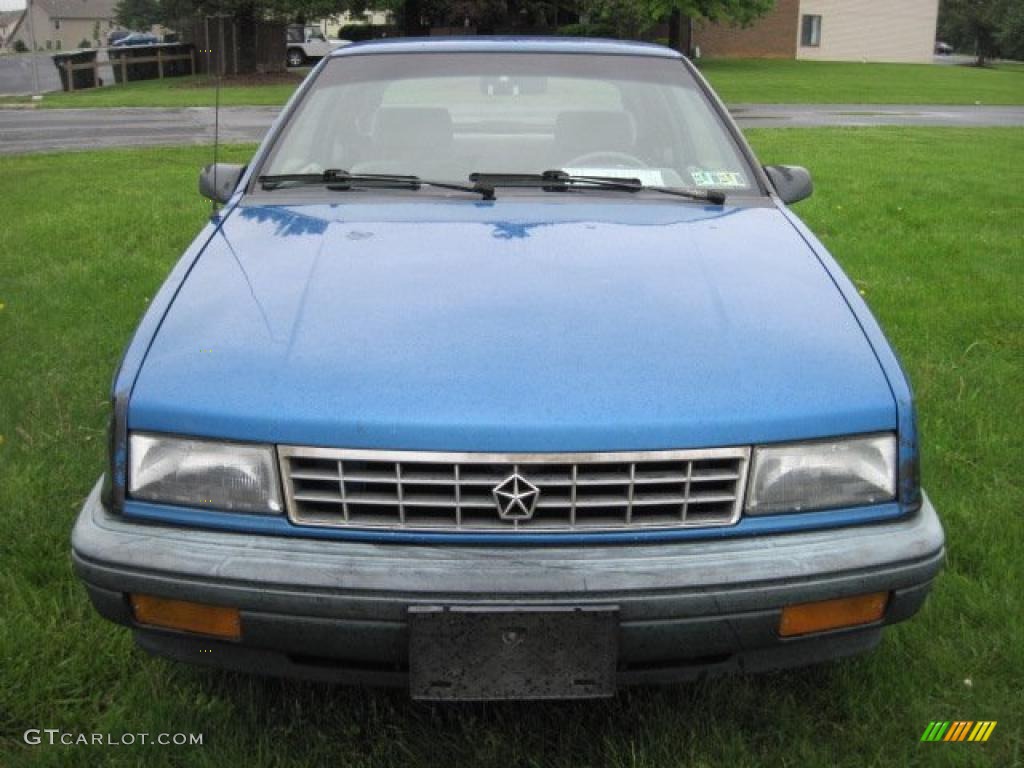 1992 Sundance America - Banzai Blue Metallic / Gray photo #2