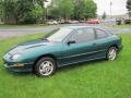 Dark Teal Metallic 1997 Pontiac Sunfire SE Coupe Exterior