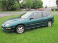 1997 Dark Teal Metallic Pontiac Sunfire SE Coupe  photo #4