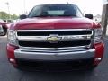 2008 Victory Red Chevrolet Silverado 1500 LT Extended Cab  photo #2