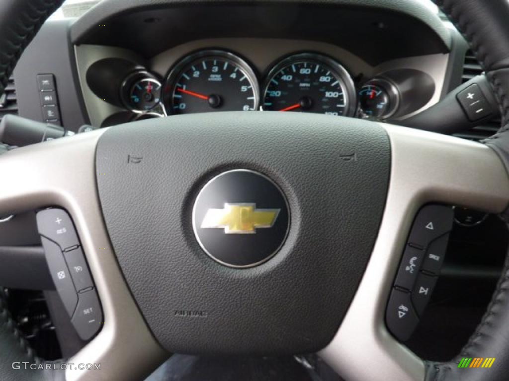 2011 Silverado 1500 LT Crew Cab 4x4 - Black / Ebony photo #19