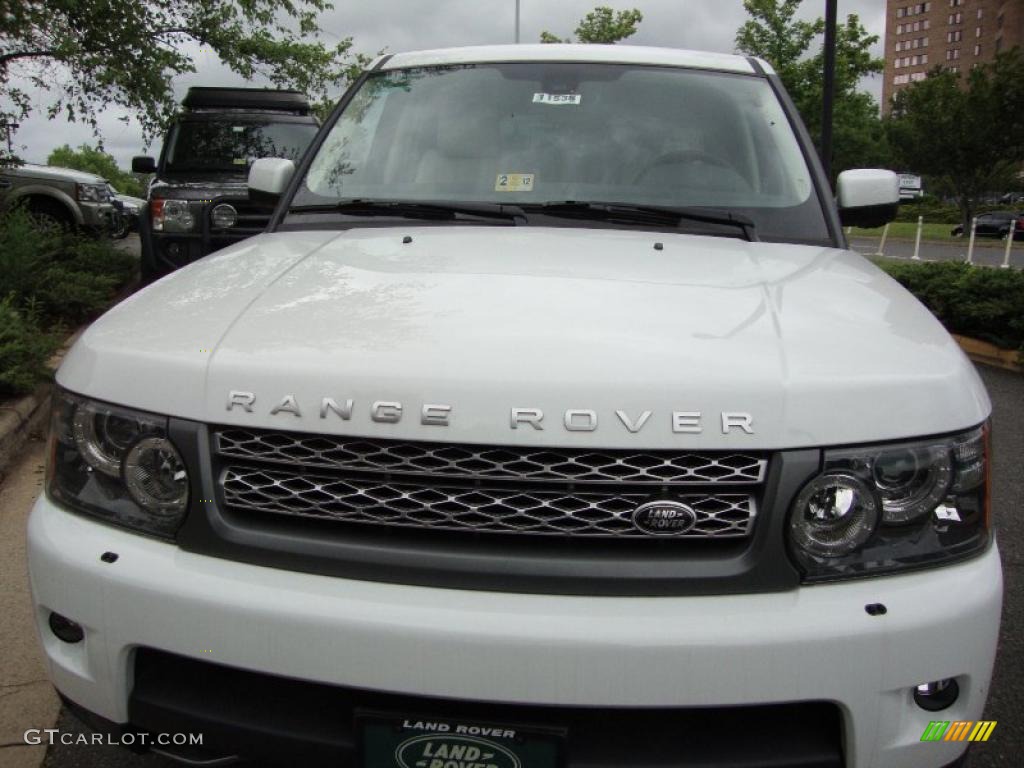 2011 Range Rover Sport Supercharged - Fuji White / Almond/Nutmeg photo #15