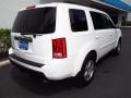 2011 White Diamond Pearl Honda Pilot EX-L  photo #3