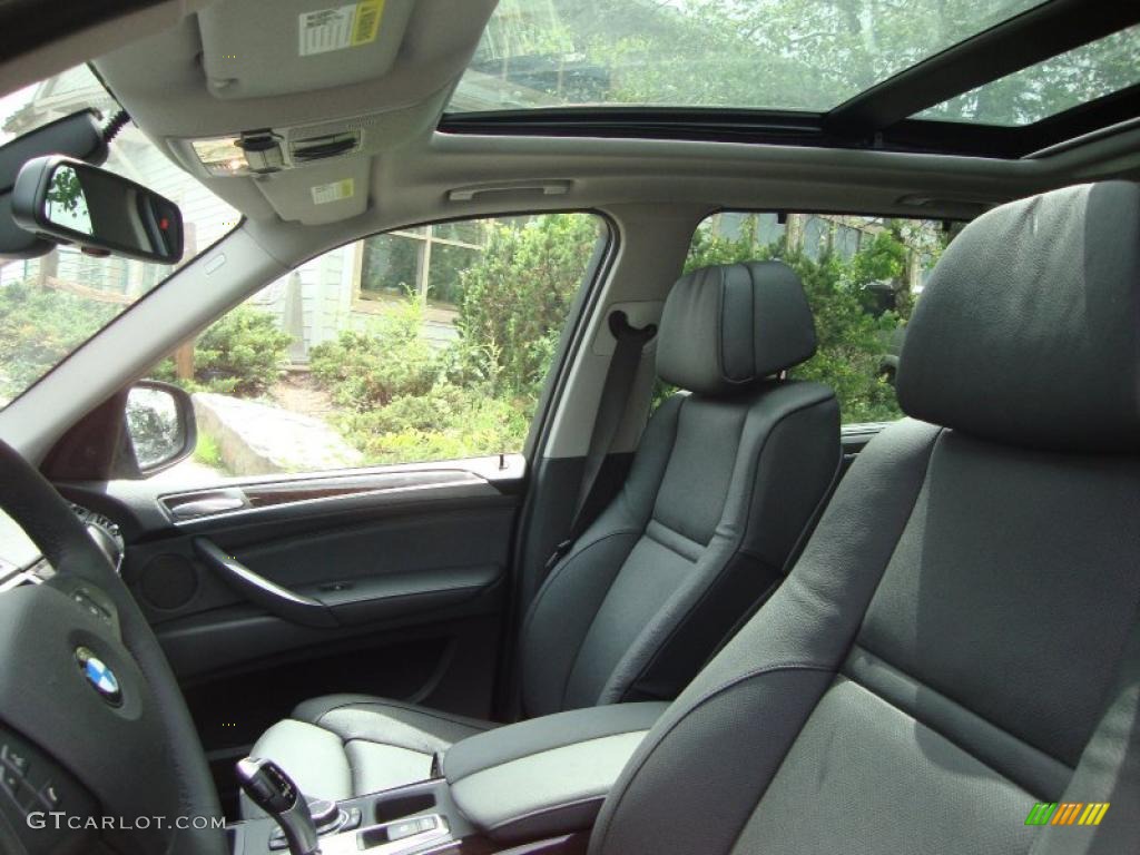 Black Interior 2010 BMW X5 xDrive35d Photo #49454914