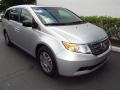 2011 Alabaster Silver Metallic Honda Odyssey EX-L  photo #1