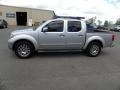 2010 Radiant Silver Metallic Nissan Frontier LE Crew Cab  photo #2