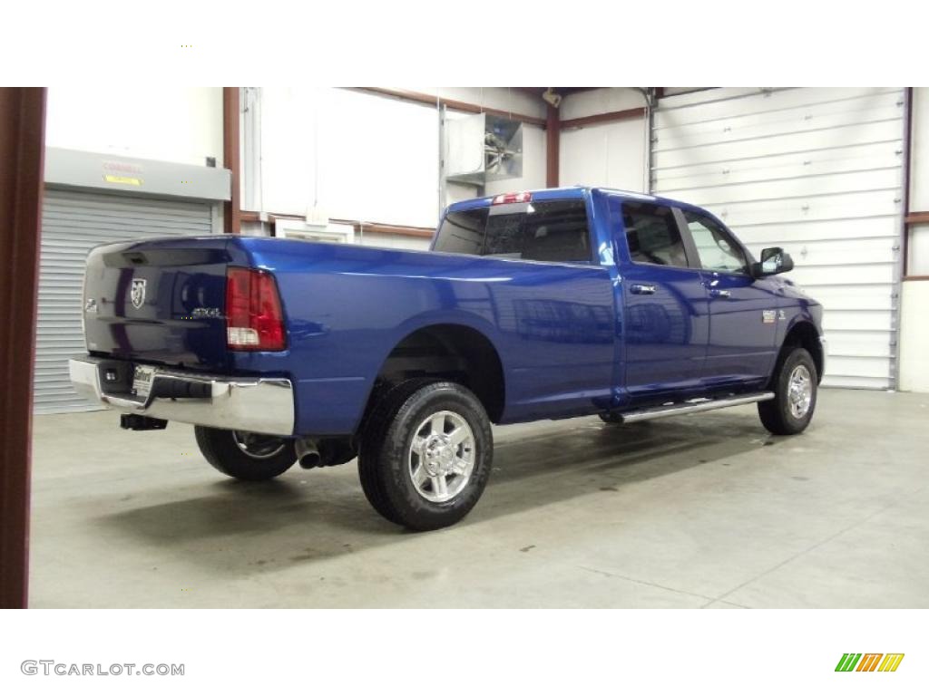 2011 Ram 3500 HD Big Horn Crew Cab 4x4 - Deep Water Blue Pearl / Dark Slate Gray/Medium Graystone photo #5