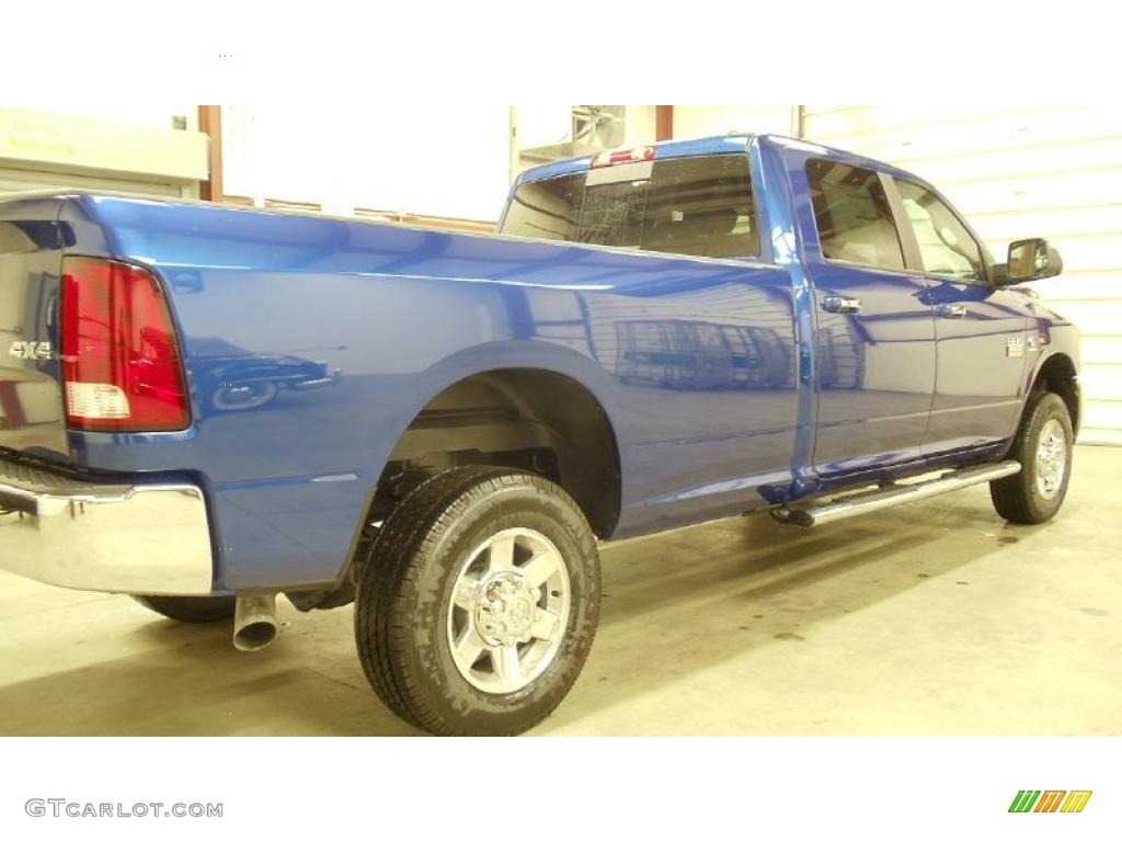 2011 Ram 3500 HD Big Horn Crew Cab 4x4 - Deep Water Blue Pearl / Dark Slate Gray/Medium Graystone photo #10