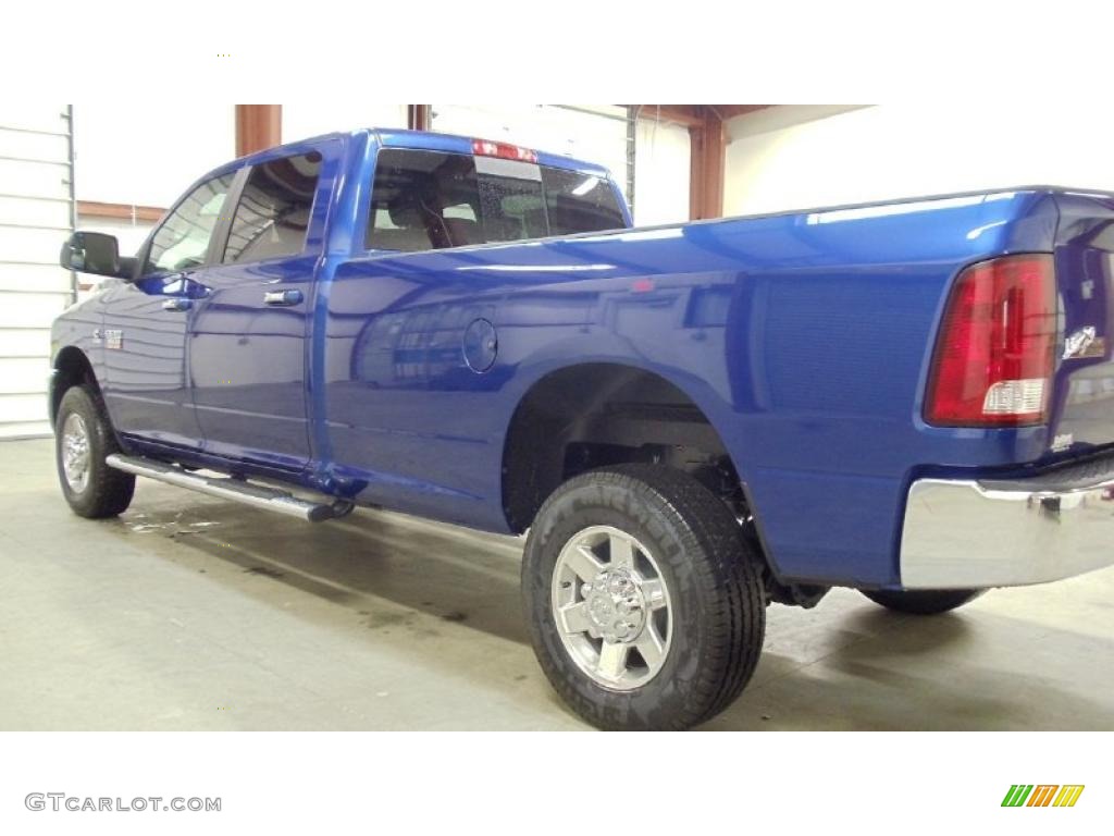 2011 Ram 3500 HD Big Horn Crew Cab 4x4 - Deep Water Blue Pearl / Dark Slate Gray/Medium Graystone photo #11