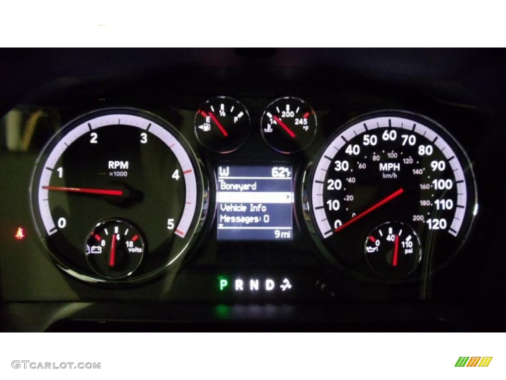 2011 Ram 3500 HD Big Horn Crew Cab 4x4 - Deep Water Blue Pearl / Dark Slate Gray/Medium Graystone photo #14