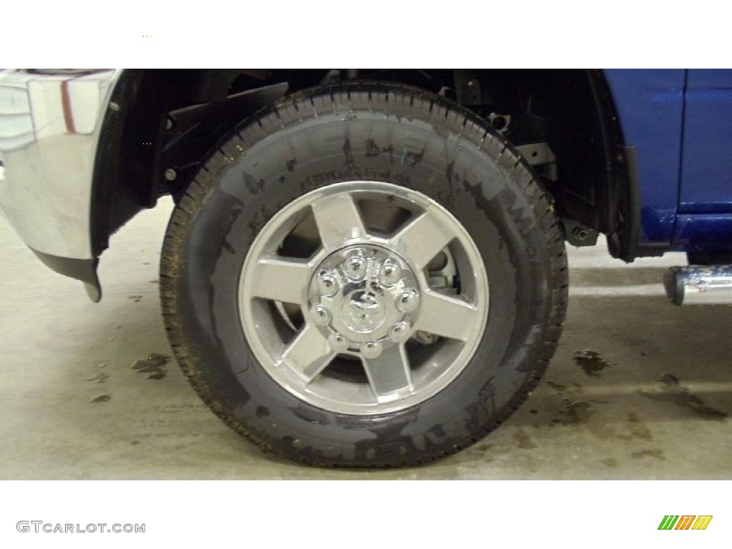 2011 Ram 3500 HD Big Horn Crew Cab 4x4 - Deep Water Blue Pearl / Dark Slate Gray/Medium Graystone photo #30