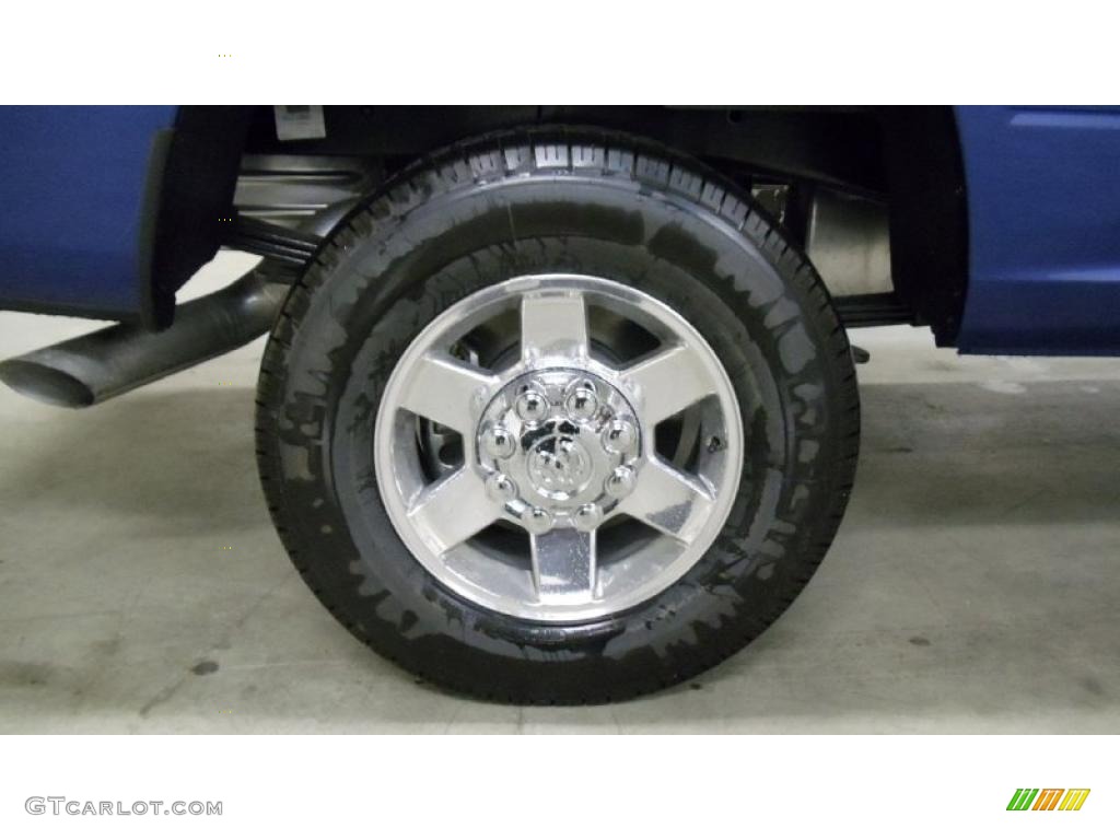 2011 Ram 3500 HD Big Horn Crew Cab 4x4 - Deep Water Blue Pearl / Dark Slate Gray/Medium Graystone photo #32