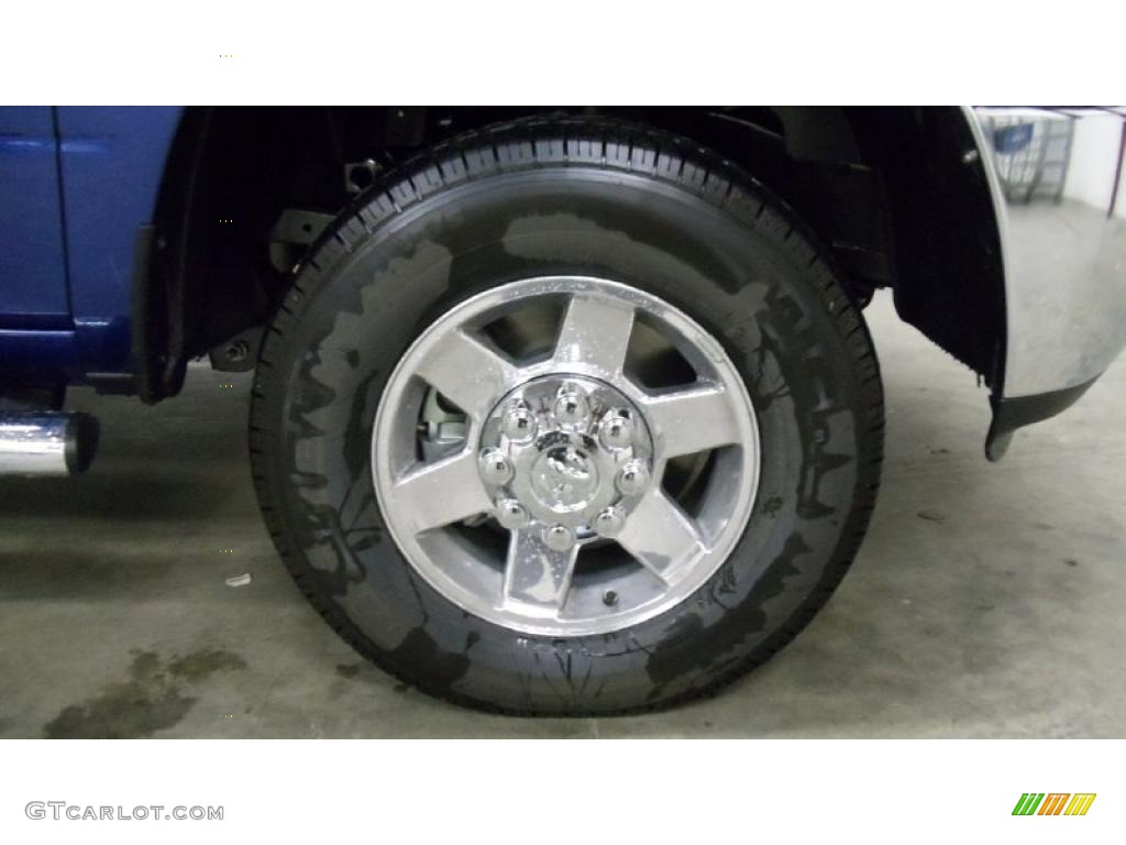 2011 Ram 3500 HD Big Horn Crew Cab 4x4 - Deep Water Blue Pearl / Dark Slate Gray/Medium Graystone photo #33
